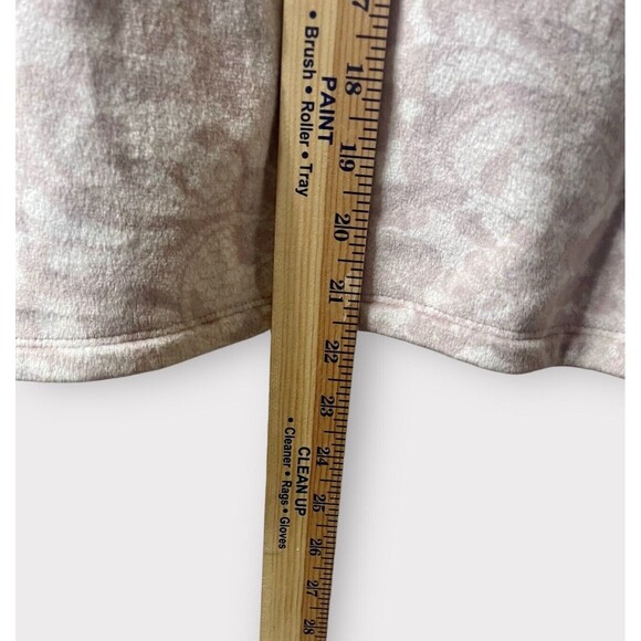 SIMPLY VERA WANG Pink Hooded Extra Soft Velour Lounge Sleep Pullover Top Small - Picture 9 of 11